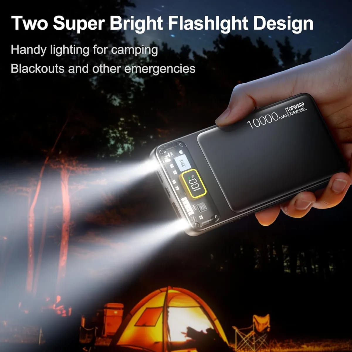 Power Bank Slim Portable Charger Pd 22.5W Fast Charging 5V